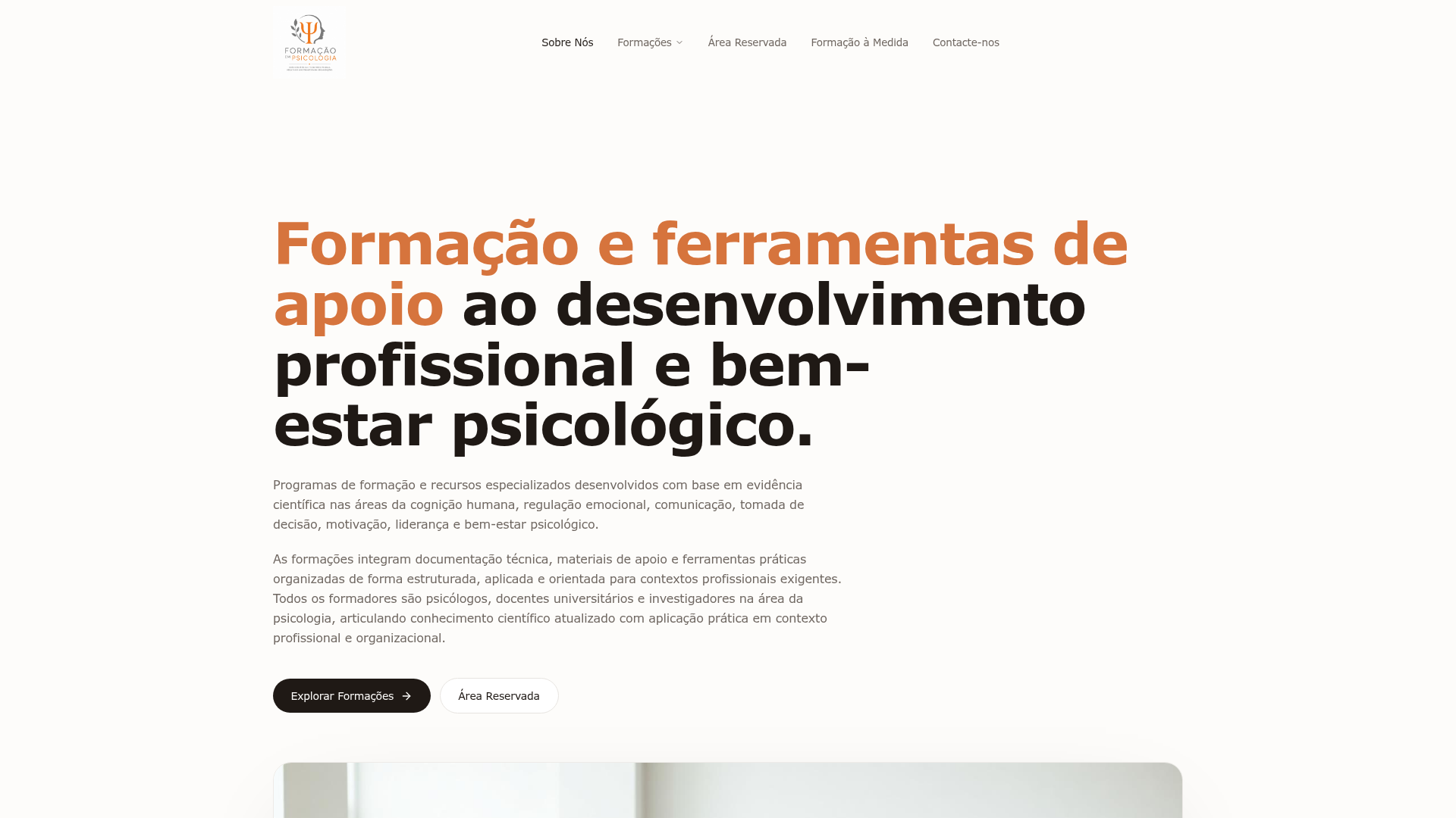 Joana Arantes — Psychologist