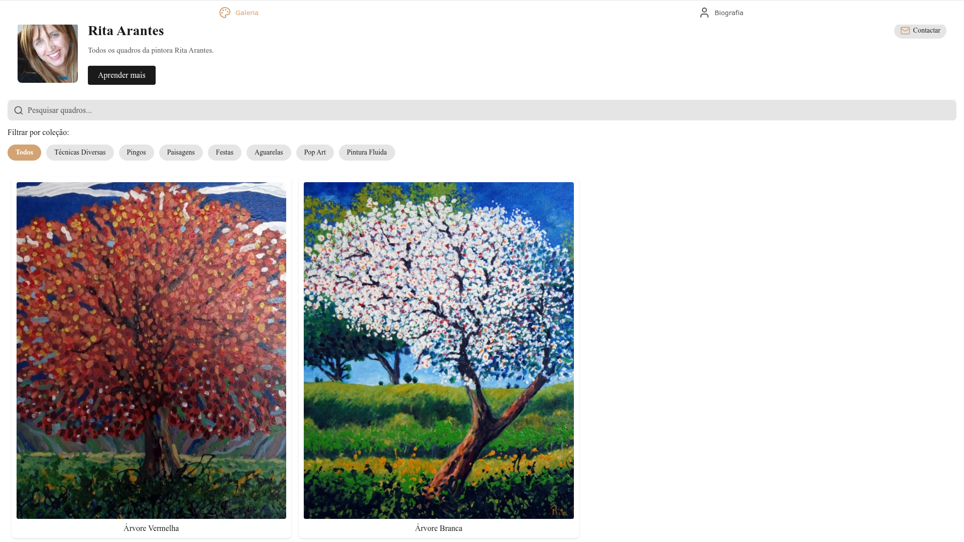 Rita Arantes — Painter
